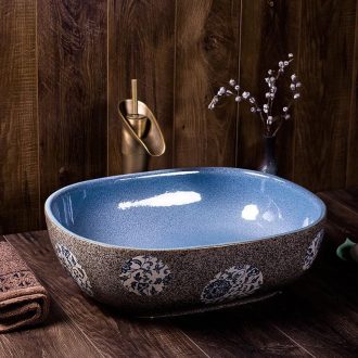 Restoring ancient ways on antique art creative household circular toilet lavabo ceramics sanitary ware toilet wash basin