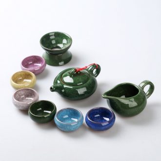 Contracted household of Chinese style kung fu tea cup tea set a set of ceramic tea set with the teapot