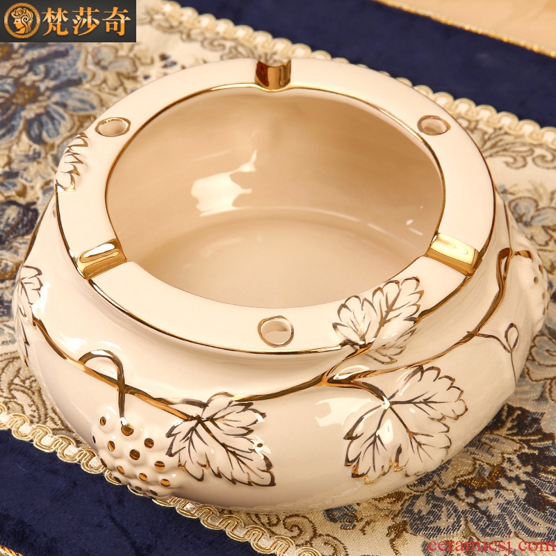 The Vatican Sally 's European ceramic ashtray individuality creative and practical home sitting room tea table decoration key-2 luxury furnishing articles