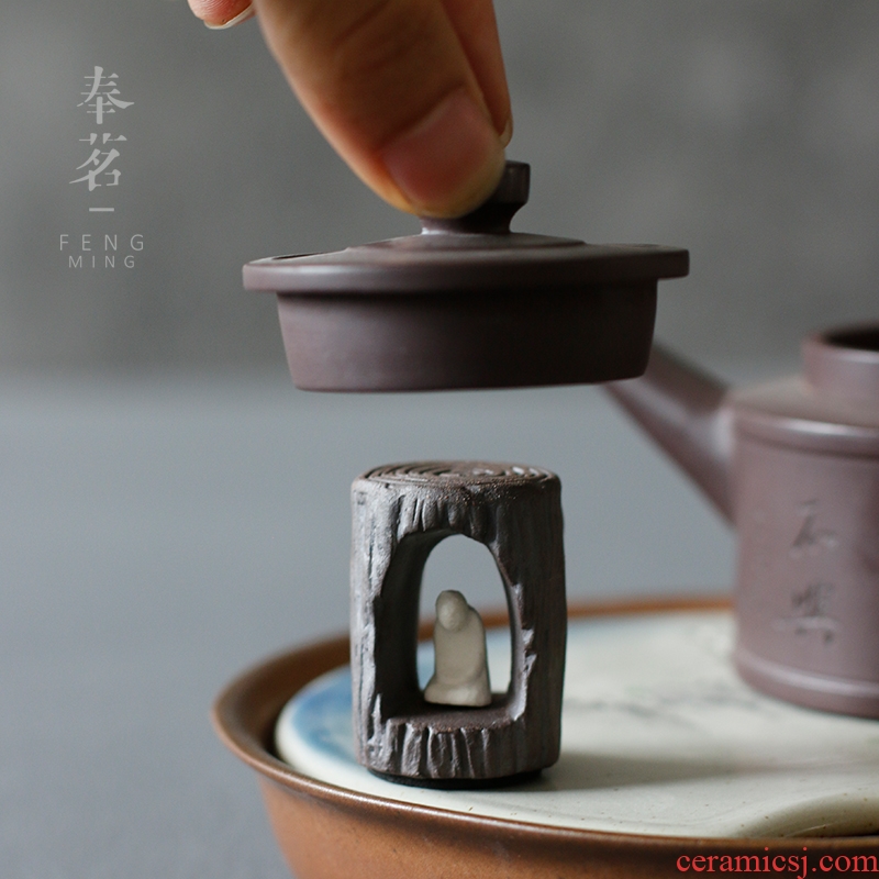 Serve tea crude doi buy Chinese zen lid holds tureen tea teapot lid ceramic tea set tea pet furnishing articles