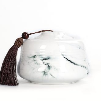 Old &, kung fu tea set ceramic tea pot water black wind jade porcelain ruyi POTS sealed jar package mail