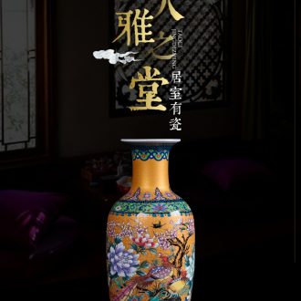 Jingdezhen ceramic celebrity master hand draw large vases, Chinese style household adornment hotel villa handicraft furnishing articles - 560211349178