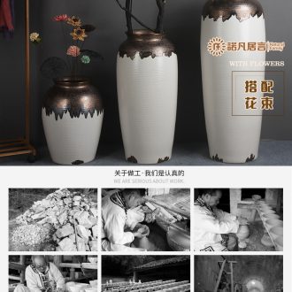 419 jingdezhen ceramics manual hand - made guest - the greeting pine hotel furnishing articles sitting room adornment of large vase vase - 556635956570