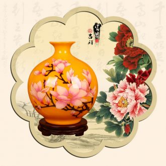 Jingdezhen ceramics porcelain imitation qianlong years wanda, vases, home sitting room of Chinese style classical decoration crafts - 40423818253