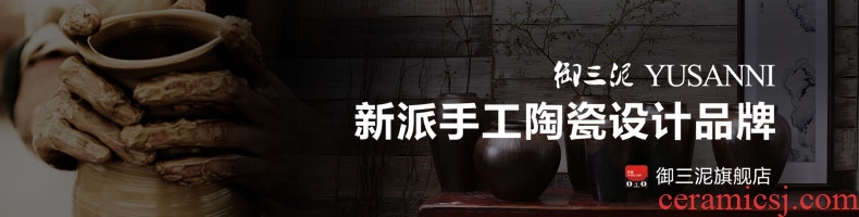 Restore ancient ways the ground ceramic big vase high dry flower arranging flowers sitting room jingdezhen ceramic ornaments furnishing articles pottery coarse pottery - 571559502033