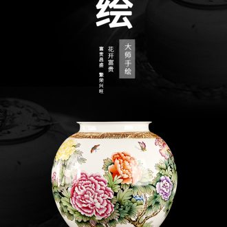Jingdezhen ceramics big blue and white porcelain vase splendid sunvo hotel decoration sitting room place large landing - 564004211479
