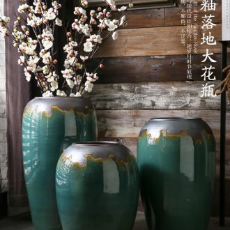 Jingdezhen ceramic big vase furnishing articles of Chinese style hotel next to the sitting room adornment TV ark landed furnishing articles clearance - 552797721321