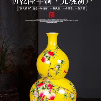 Jingdezhen ceramic large vases, flower arrangement sitting room place white I and contracted POTS - 573860293254 manual landing window