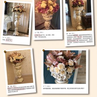 Jingdezhen ceramic furnishing articles archaize large Chinese blue and white porcelain vase flower arrangement sitting room porch decoration TV ark - 550780783520