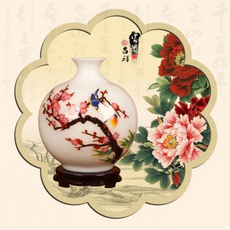 Large three - piece suit of jingdezhen ceramics vase home furnishing articles new Chinese flower arranging rich ancient frame sitting room adornment - 40493137518