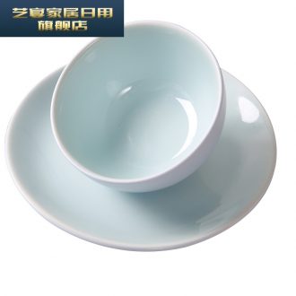 5 yq 【 】 pour pure contracted European dishes suit rainbow such use ceramic tableware dishes steak dishes rice bowls