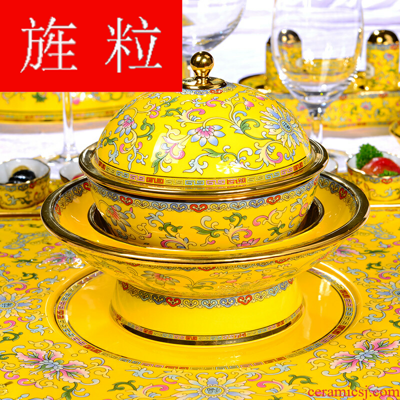 Continuous grain of Gao Chun Ceramics gaochun Ceramics flourishing ruyi family pack