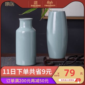 Open your up day piece can flowers unit vase for I and contracted receptacle exchanger with the ceramics day cyan tea accessories
