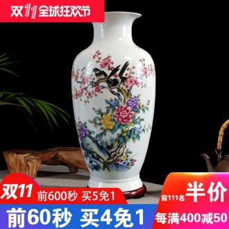 0978 checking ceramic vase furnishing articles jingdezhen porcelain flower arranging the sitting room porch bedroom hand - made decorative arts and crafts