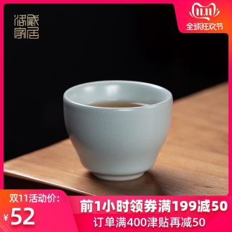 And your up sample tea cup of jingdezhen ceramic antique teacup kung fu tea set piece can raise the use master CPU