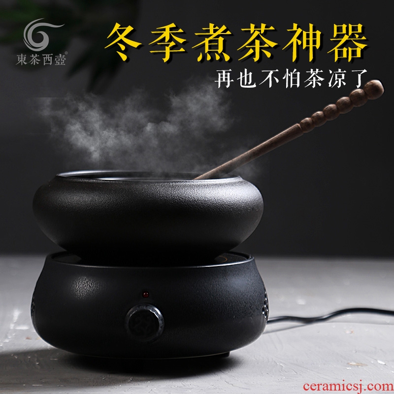 East west tea pot ceramic electric TaoLu cooking pot home Japanese kung fu tea pu - erh tea steam temperature boiling tea