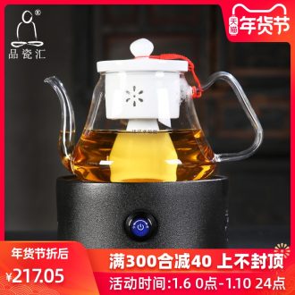 The Product porcelain sink cooking pot steamed tea glass tea kettle coarse some ceramic porcelain electric TaoLu tea stove teapot tea set