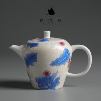Are good source of ceramic teapot kung fu tea set single pot of contracted teapot hand grasp household filtering small tea pot
