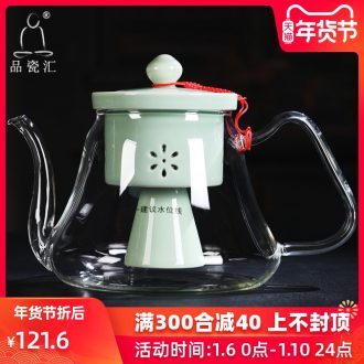 The Product health POTS, glass porcelain remit steamed steaming ceramic teapot tea, black tea pu - erh tea electric TaoLu cooking pot