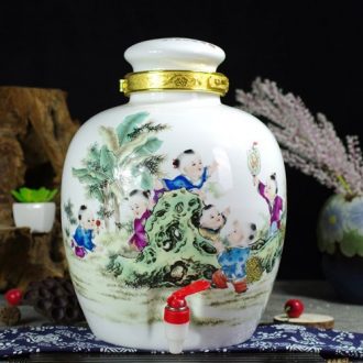 20 jins 30 jins of jingdezhen ceramic jar jar it how to lock the lad mercifully jars