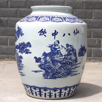 100 catties 150 catties 200 jins, 300 jins of jingdezhen ceramic jar fermentation it soaking jar sealed bottles
