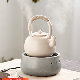 Taiwan warbler song town xiao burn wave 2 DaiDian TaoLu circular.mute little tea stove ceramic jug kettle boil tea