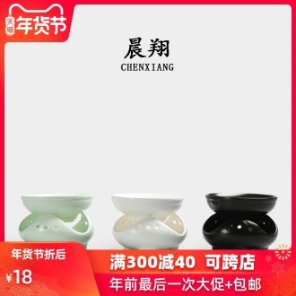Morning xiang ding up) tea accessories on tea tea ceramic insulation) tea filter to filter the tea taking
