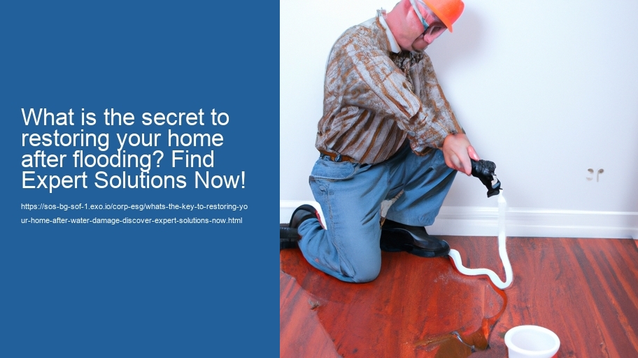 What's the key to Restoring Your Home after Water Damage? Discover Expert Solutions Now!