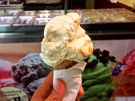 Williamsburg Creamery - Popcorn Ice Cream - Aug. 2013