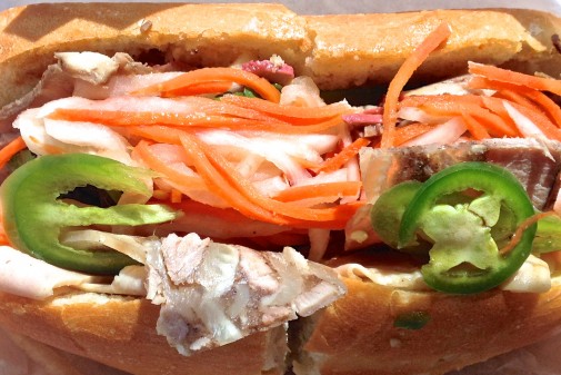 The Authentic banh mi, from Duc Loi Supermarket.