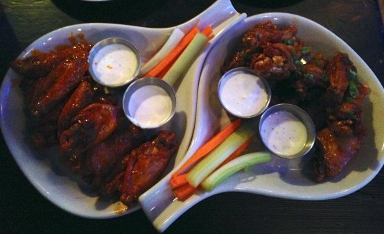 Left to Right: Buffalo, Spicy Thai Chili