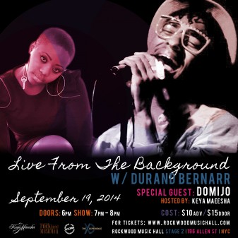 Live From The Background Flyer Final