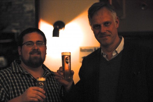 Doug Jacobson and Rudi Eilers - Loreley Winter Beer Tasting