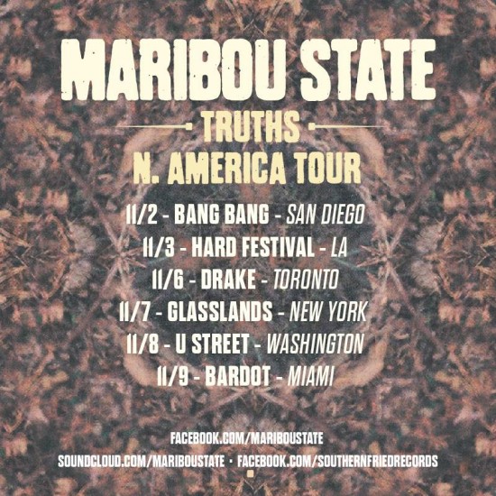 maribou state tour usa