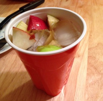 Fall Sangria with Apples