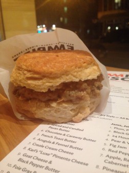 Sausage Gravy Biscuit