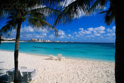 Lounge Chairs on Beach at Club Med