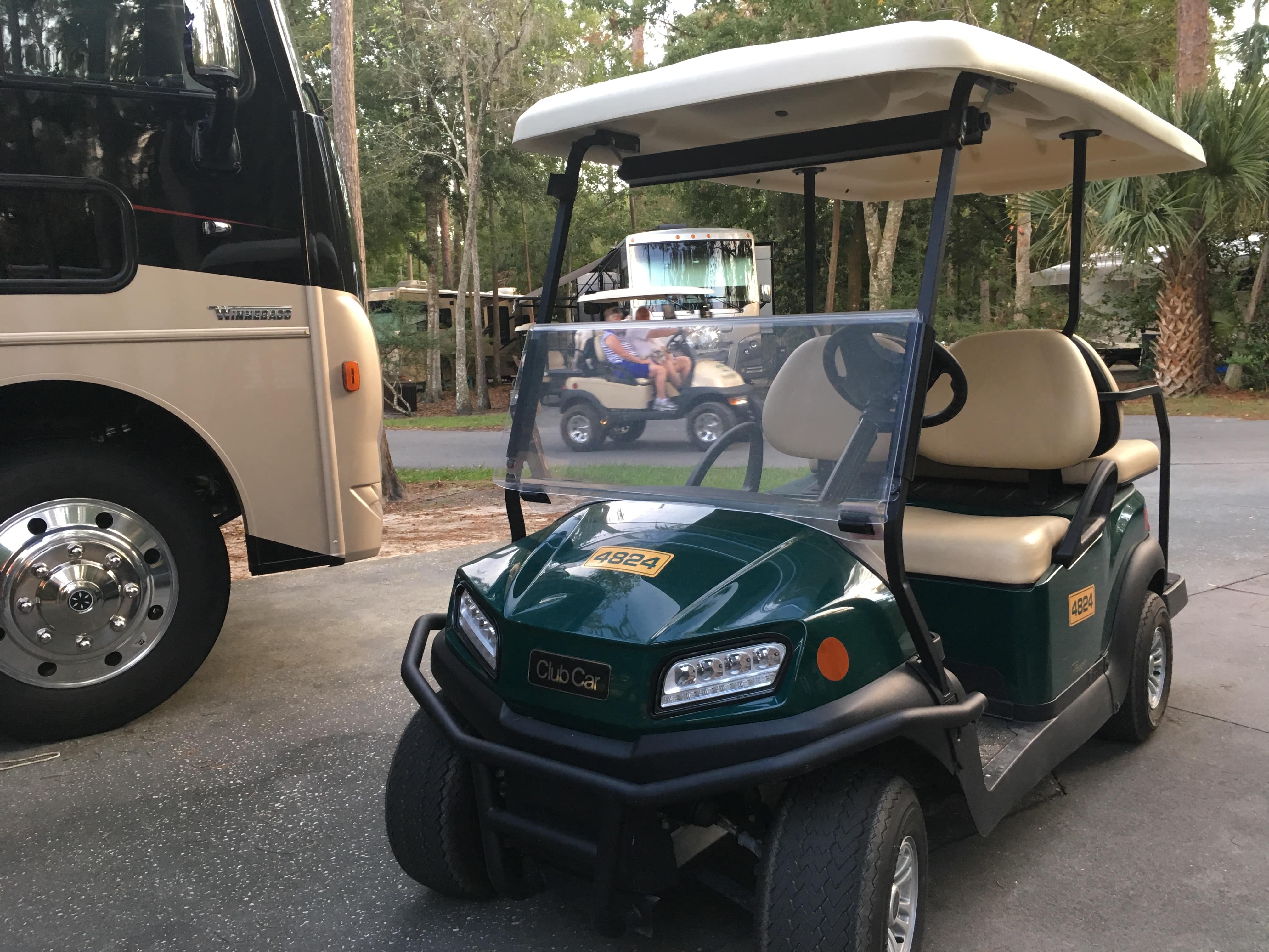 Don't forget to reserve your golf cart rental when booking your Fort Wilderness reservations.