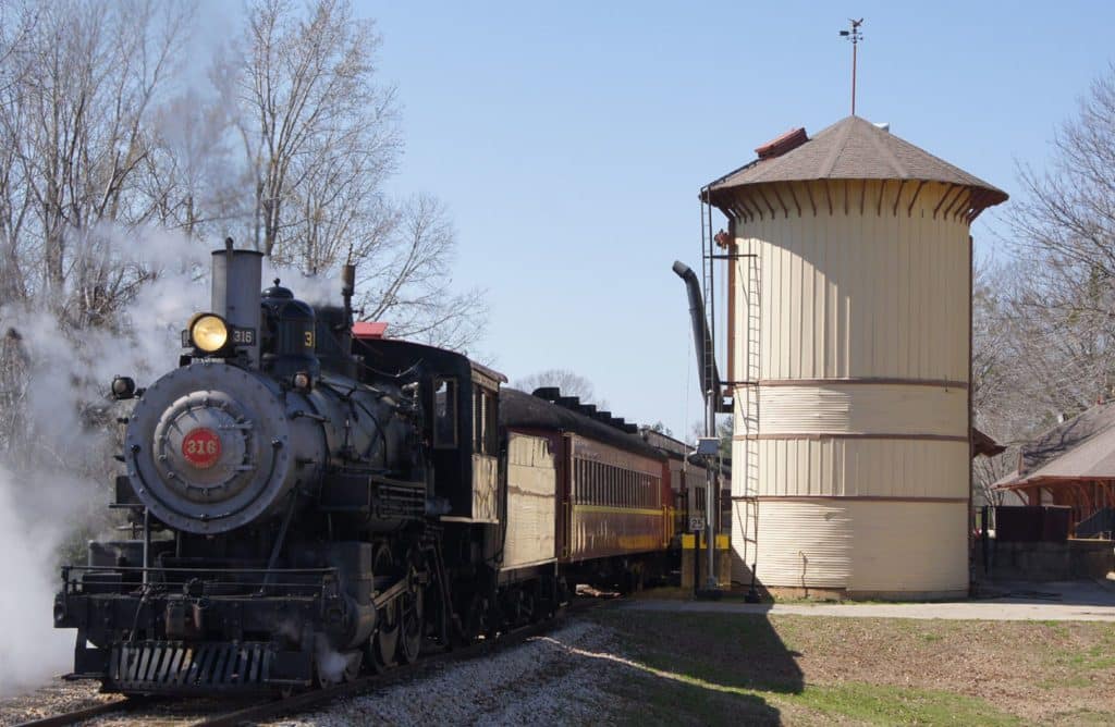 Texas State Railroad Steam Engine