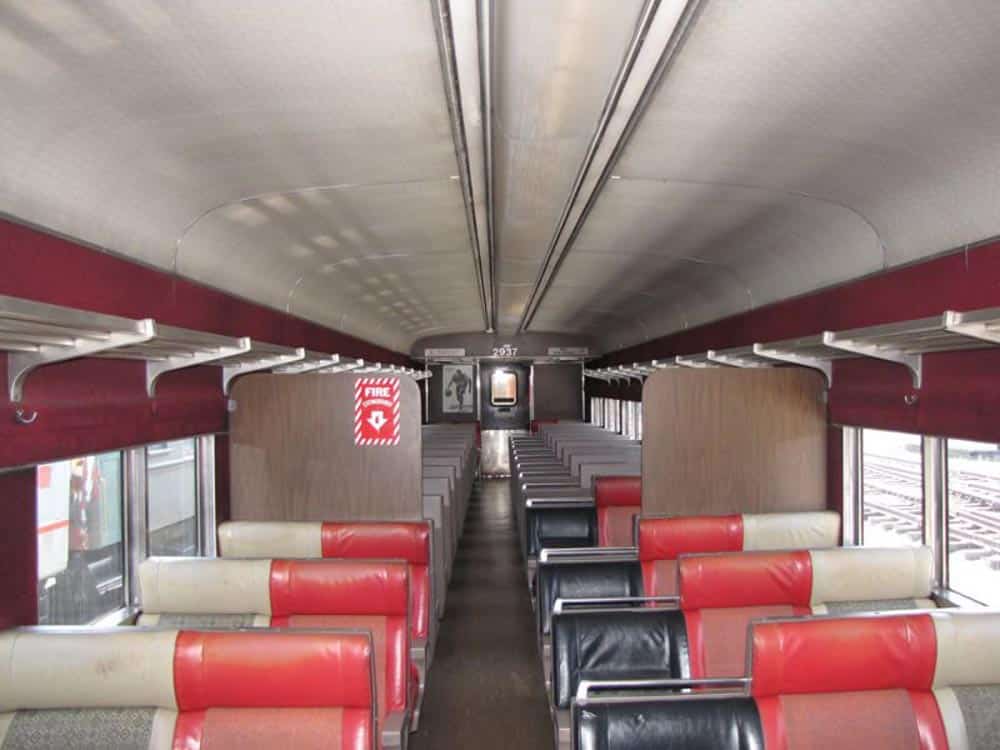 Passenger Car on Hoosier Valley Railroad