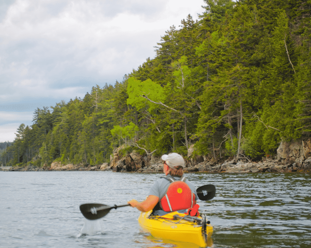 Kayaking in Acadia National Park