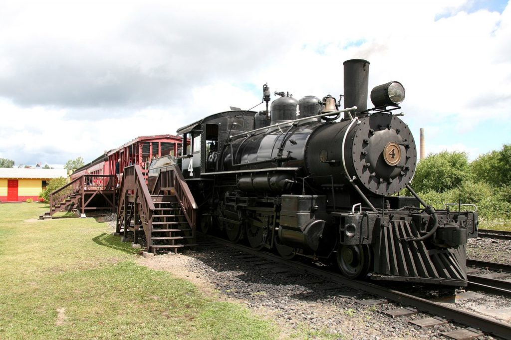 Lumberjack Steam Train Locomotive