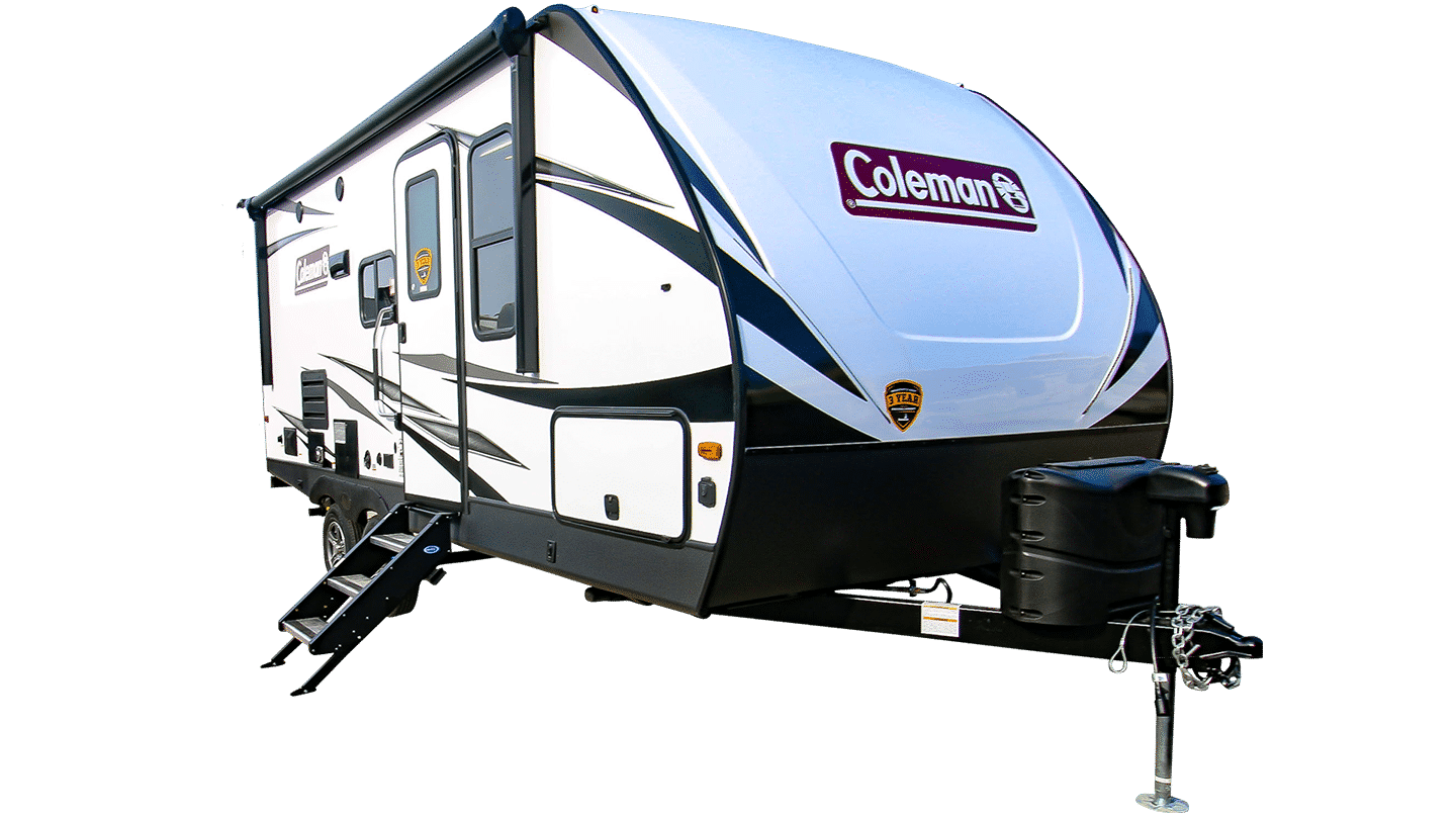 coleman light travel trailers