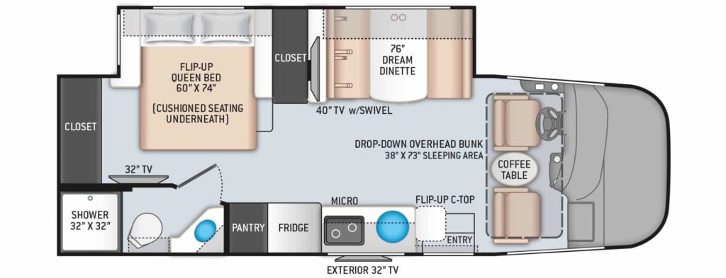 how motor coach Vegas 25.6