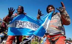 Los argentinos Marcos Patronelli (i) y Alejandor Patronelli (d).