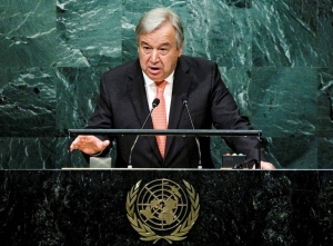 El nuevo Secretario General de la ONU, António Guterres Agencia EFE.