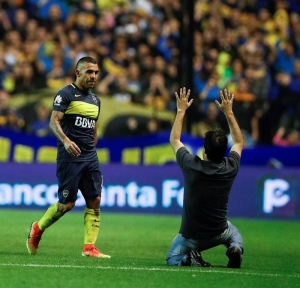 Boca Juniors-Colón-Liga-Tevez