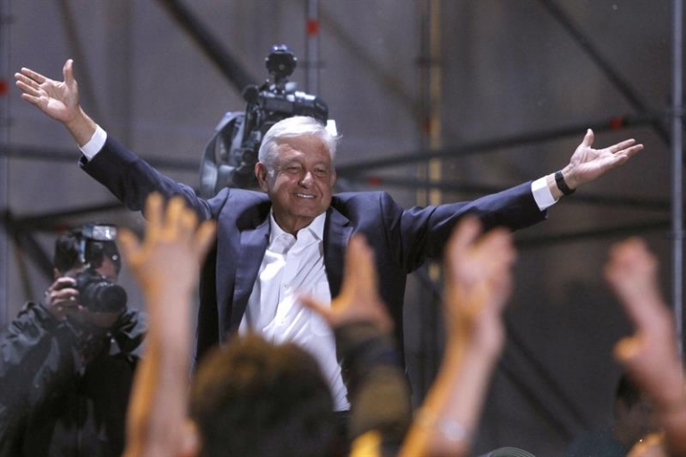 López Obrador se apresta a atacar la corrupción y apela a la reconciliación