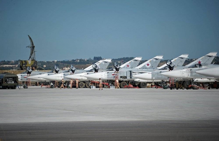 La base de Hmeymim detectó infracción del espacio aéreo sirio por un avión turco