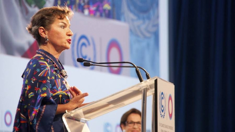Christiana Figueres pide dejar las políticas miopes contra cambio climático